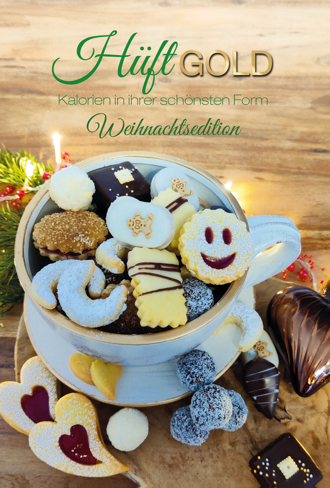 Hüft Gold Buch 2 Weihnachtsedition – Helga Motivtorte – Buchladen